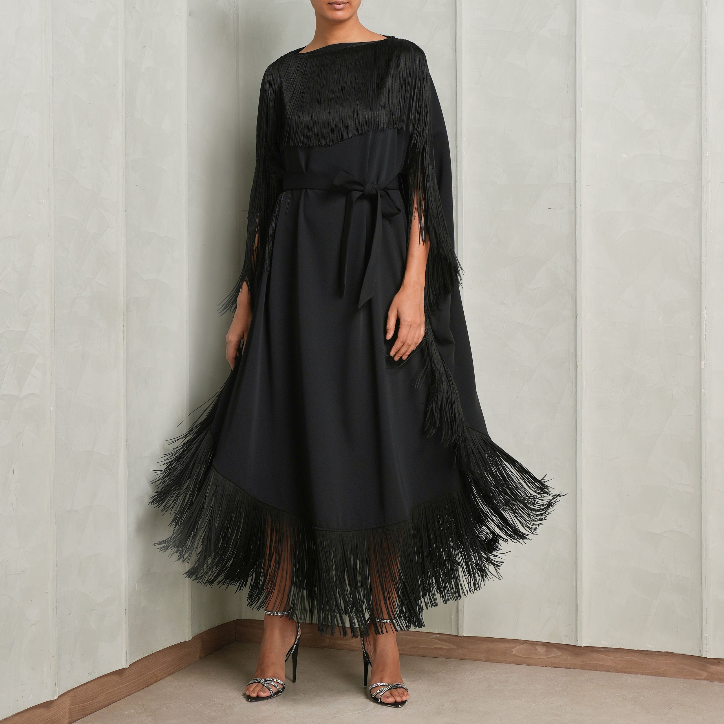 Fringe Midi Dress – Le Mill