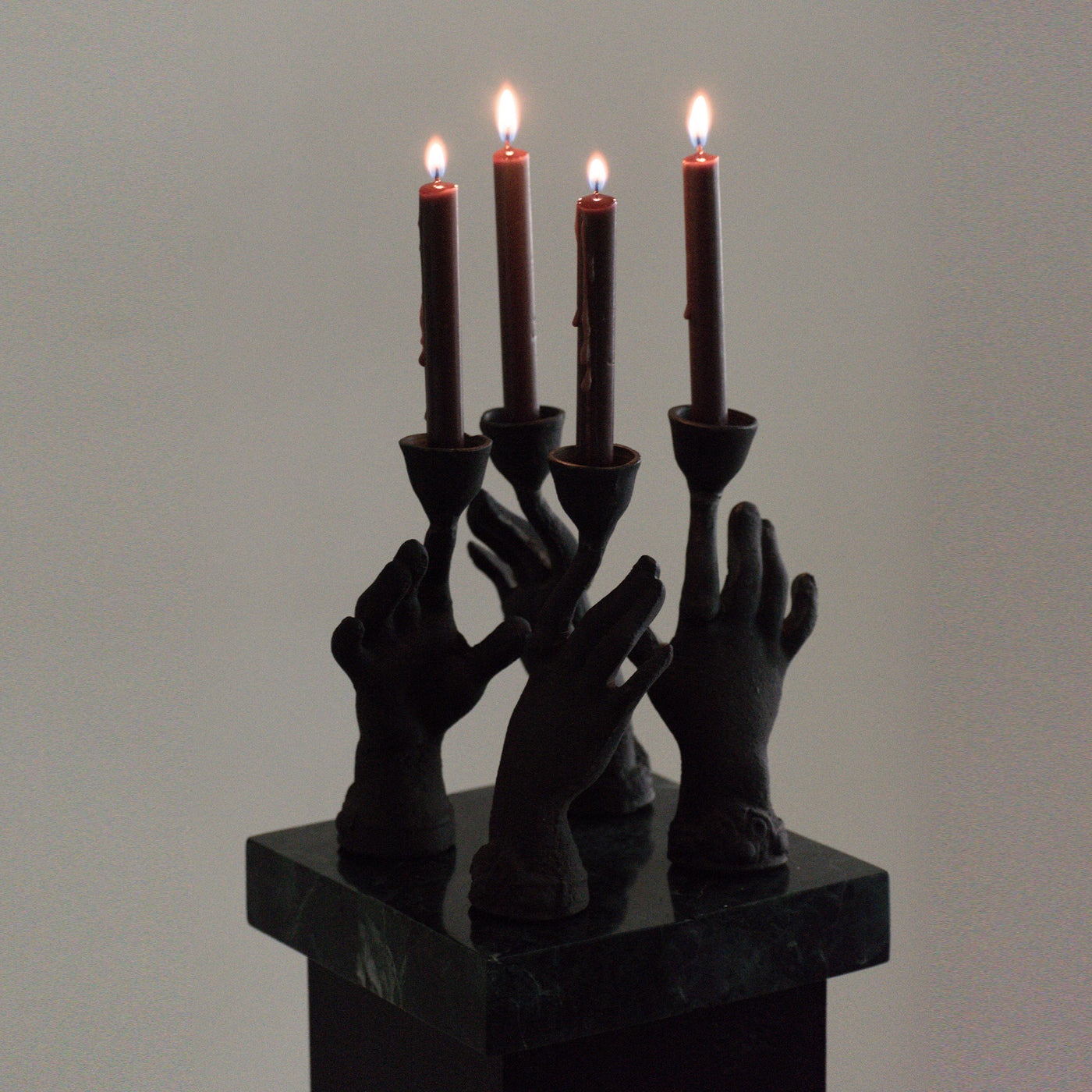 ASHIESH SHAH Multi Hand of Adam Candle Holder