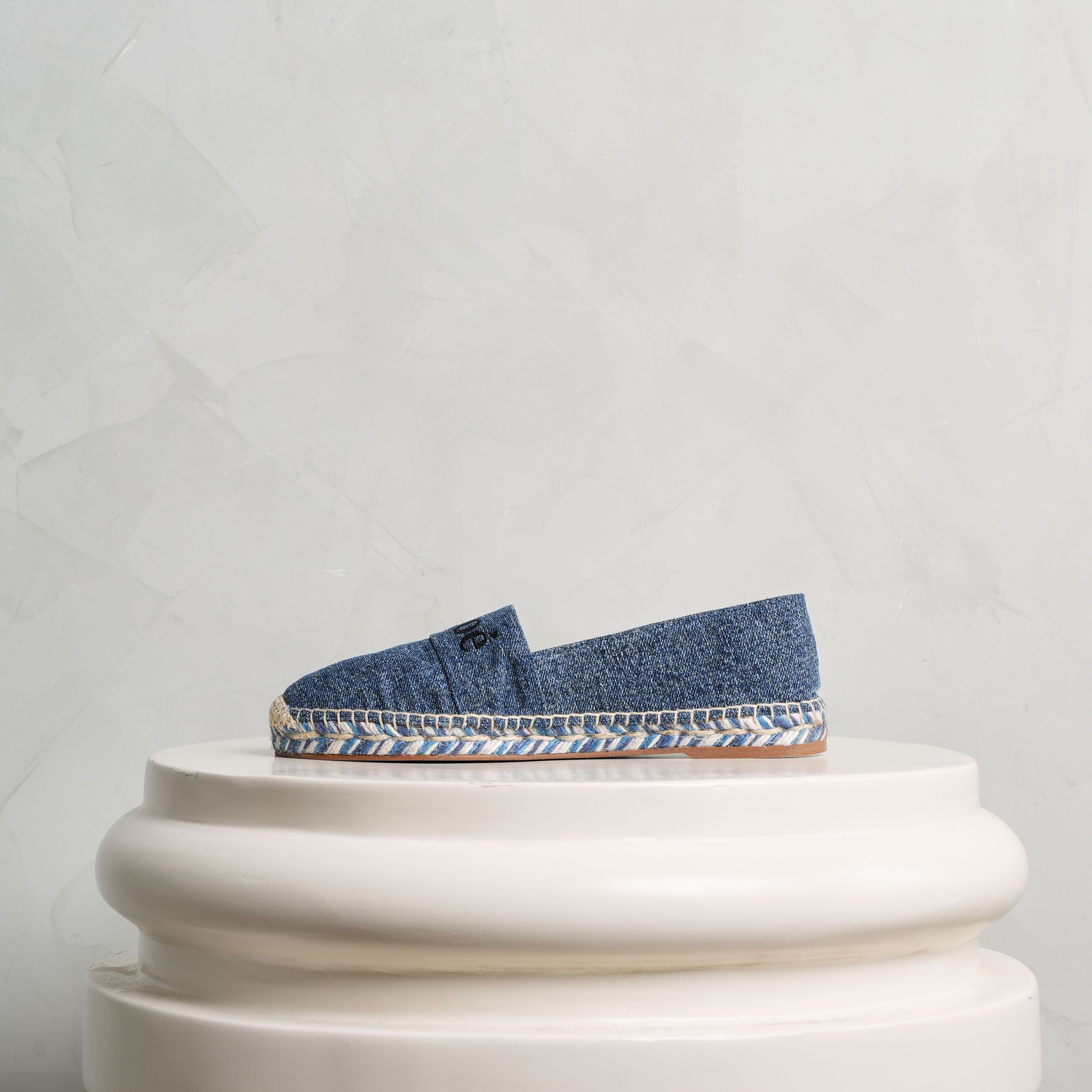 Chloe - Piia denim espadrille wedges Chloe