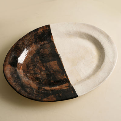 50-50 Oval Platter