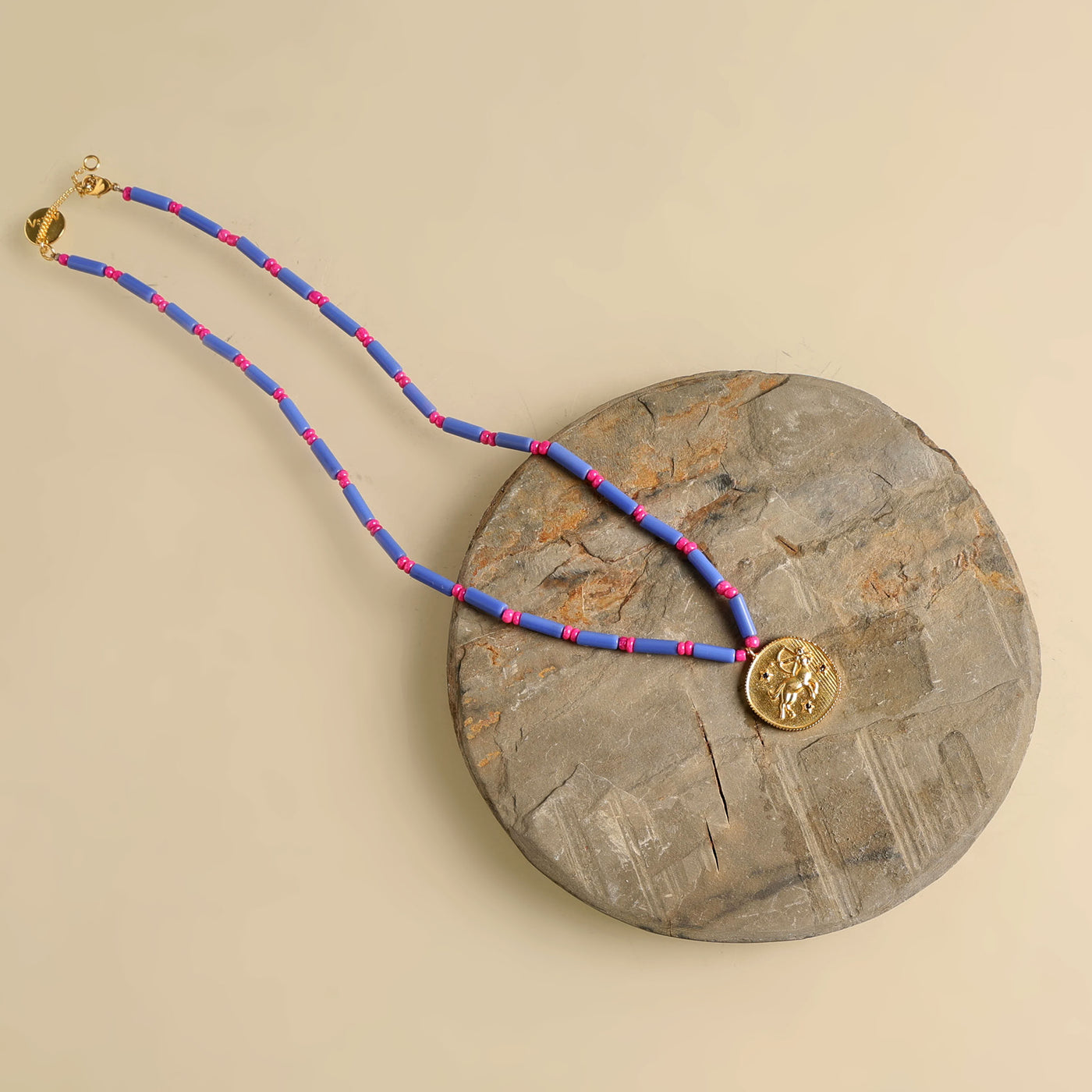 Azga Multicolour Zodiac Necklace