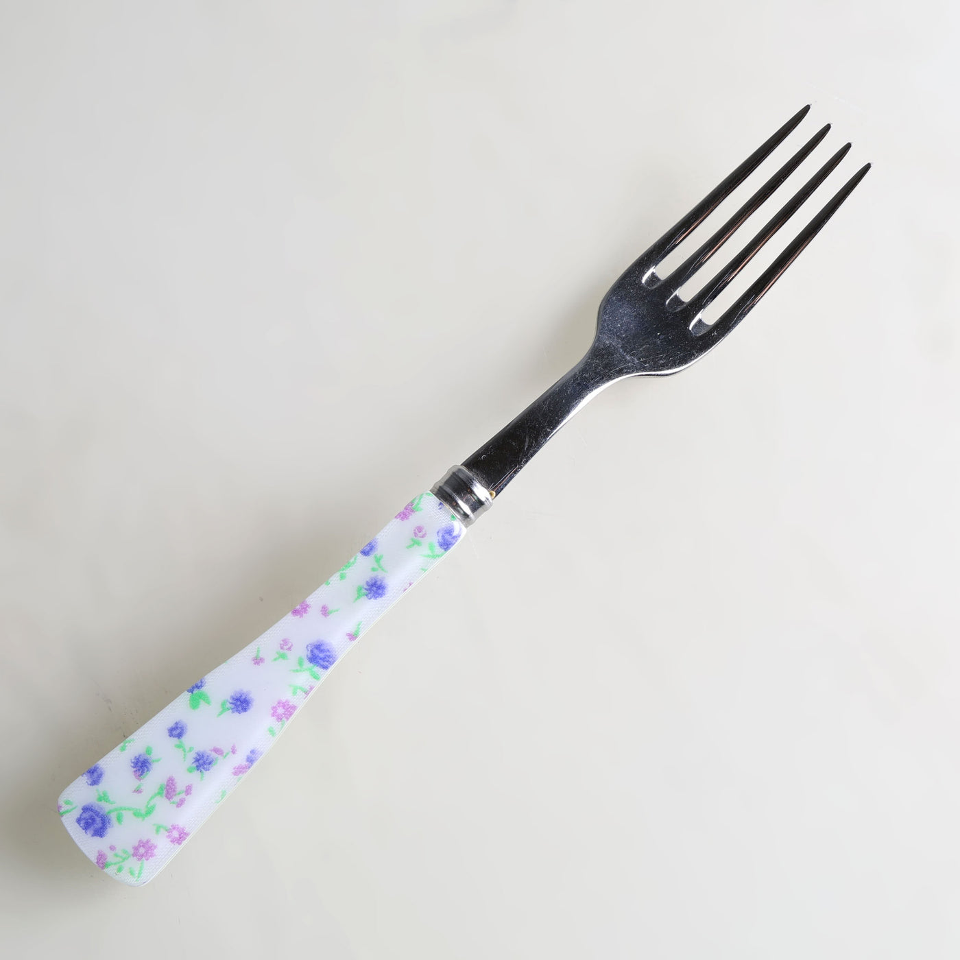 SABRE blue salad forks in cady liberty colour stainless steel with colourful handle