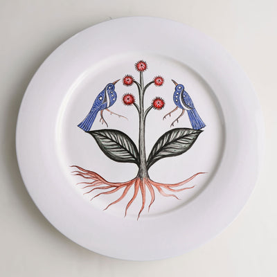 Hand-painted Botanical plates inspired by Oriental & Occidental Materia Medica from the 10th - 16th centuries