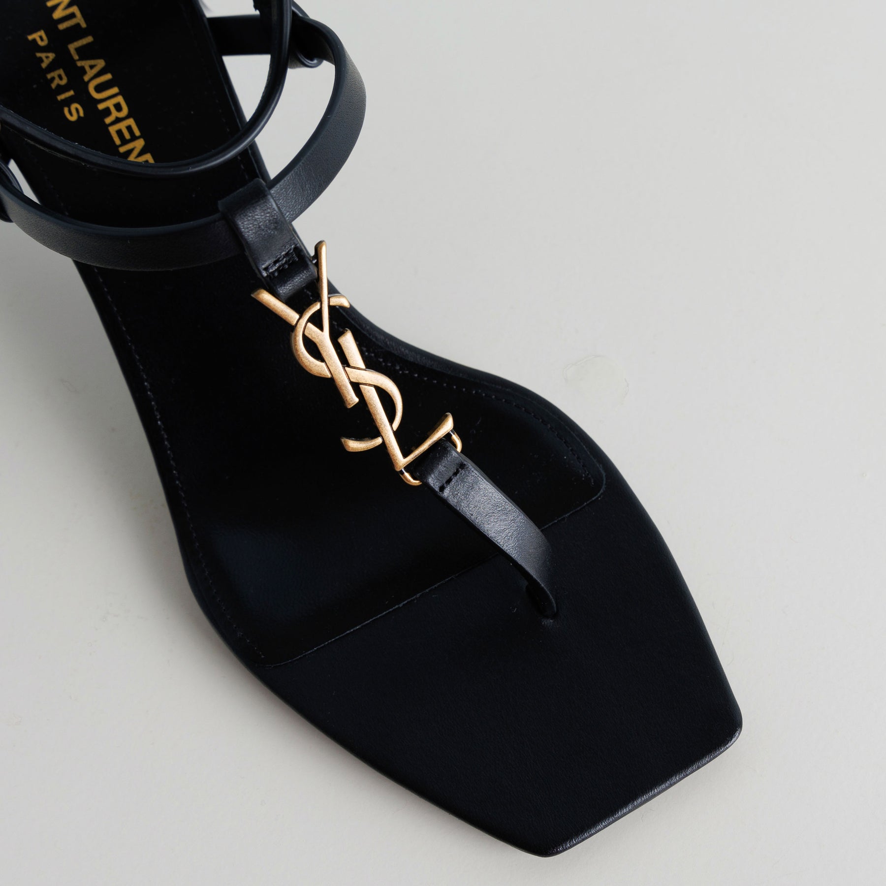 Giaro KARELESS BLACK MATTE T-STRAP SANDALS - Shoebidoo Shoes | Giaro high  heels