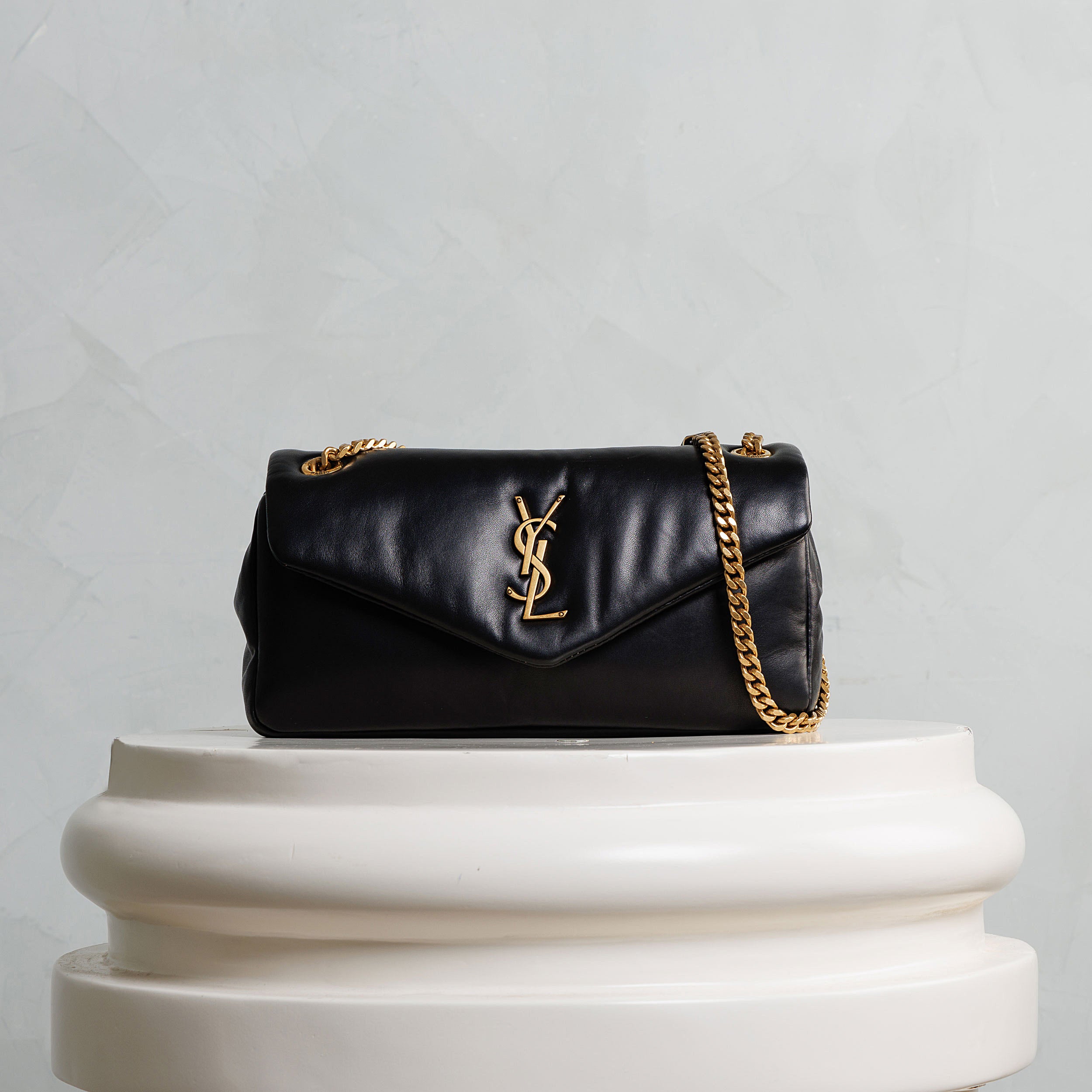 Saint Laurent Loulou Toy bag for Women - Beige in UAE