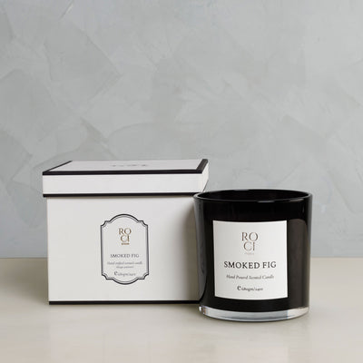 ROCI INDIA Smoked Fig XL Plant-Based Candle