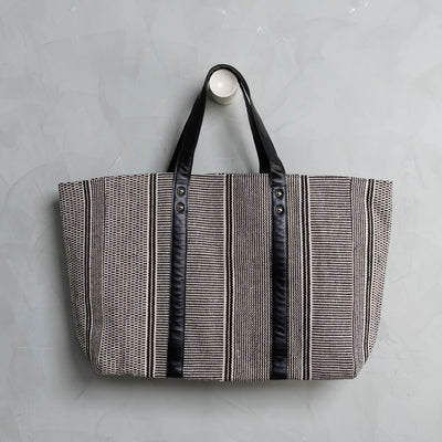 Dhurrie Striped Tote