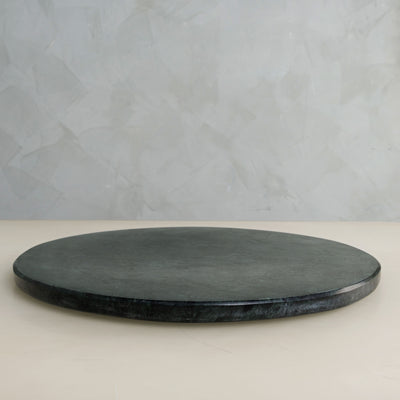 FLECK Forest Green Marble Platter