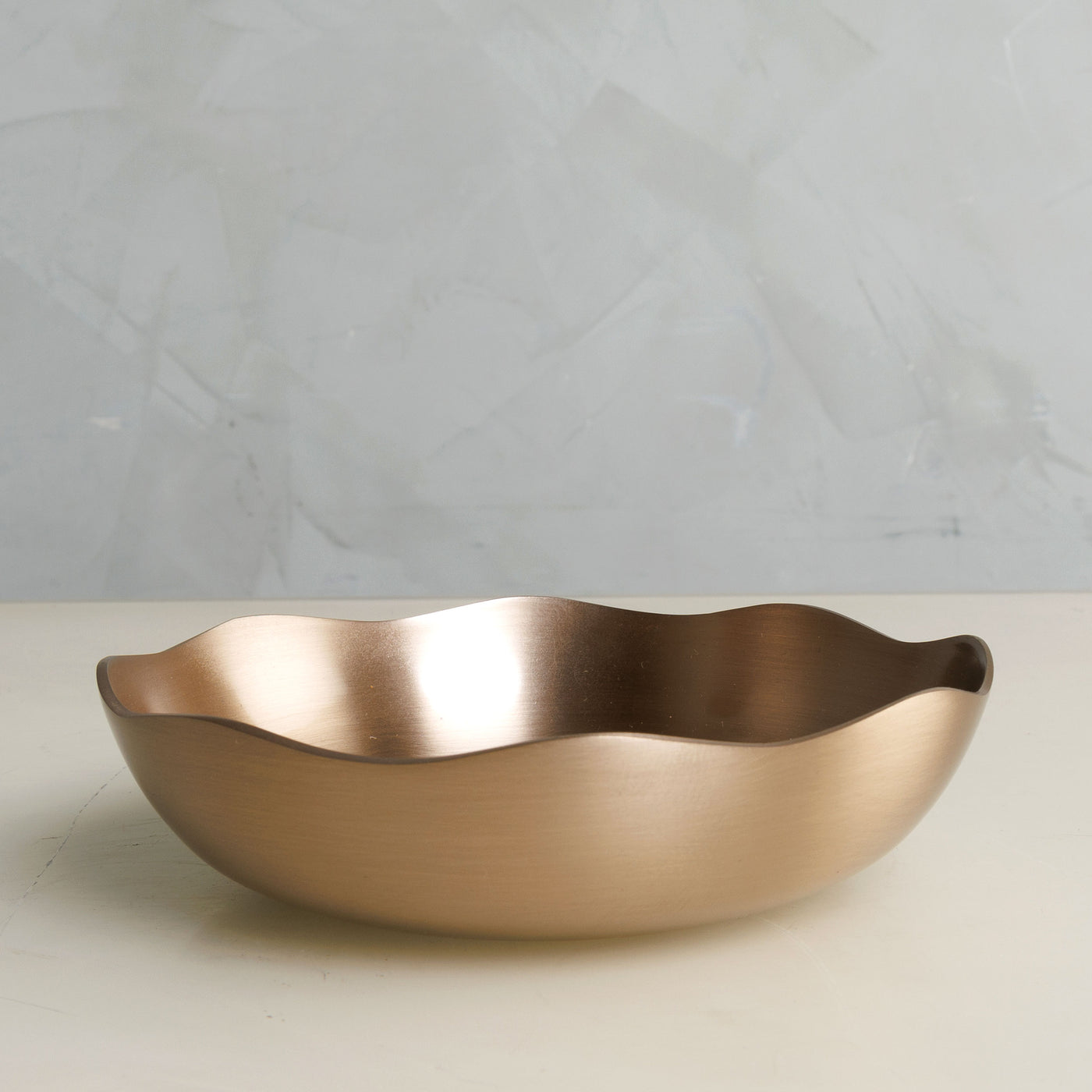 FLECK Bronze Floral Bowl