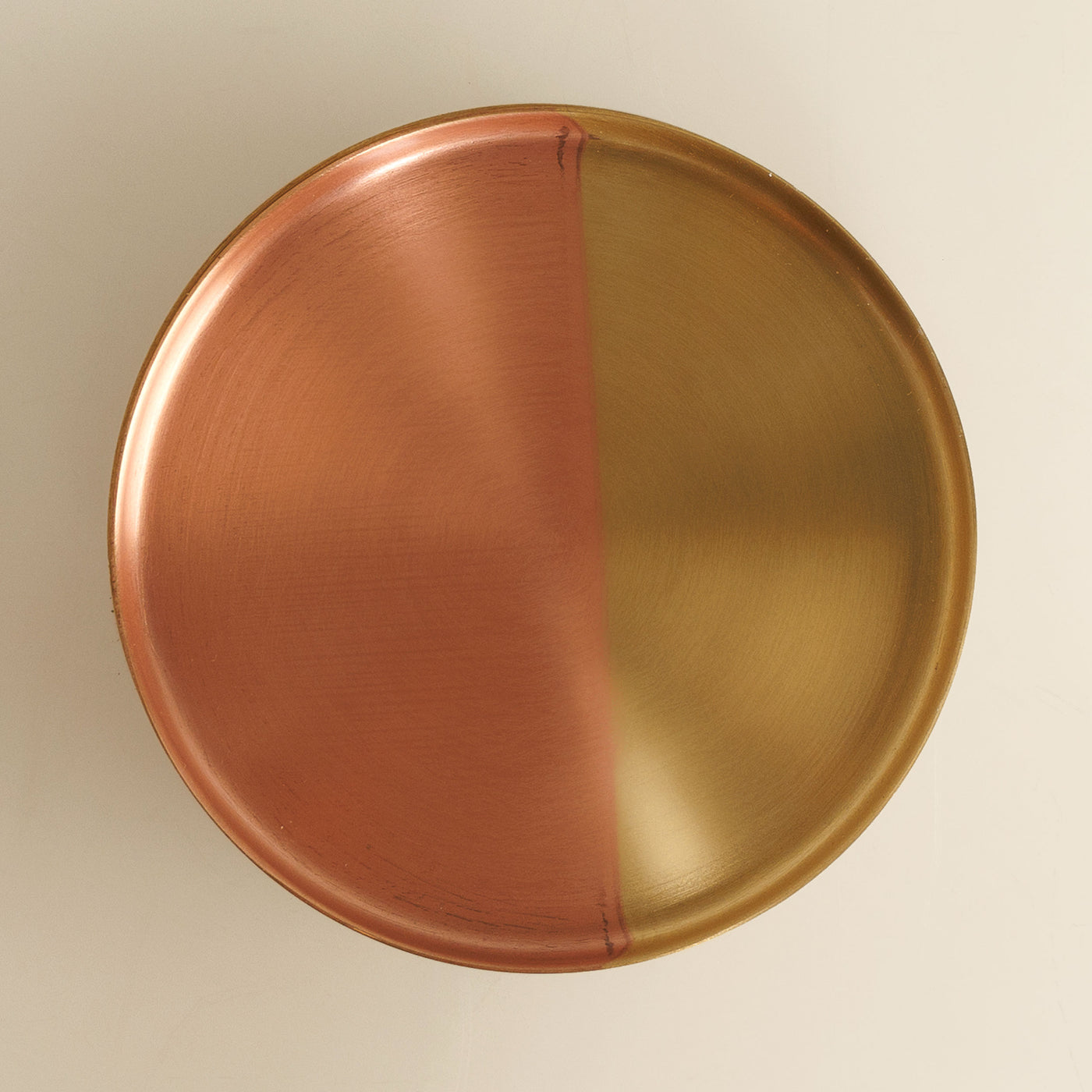 FLECK Two-tone Copper & Brass coasters