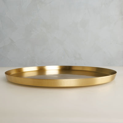 FLECK Pure Brass Serving Tray
