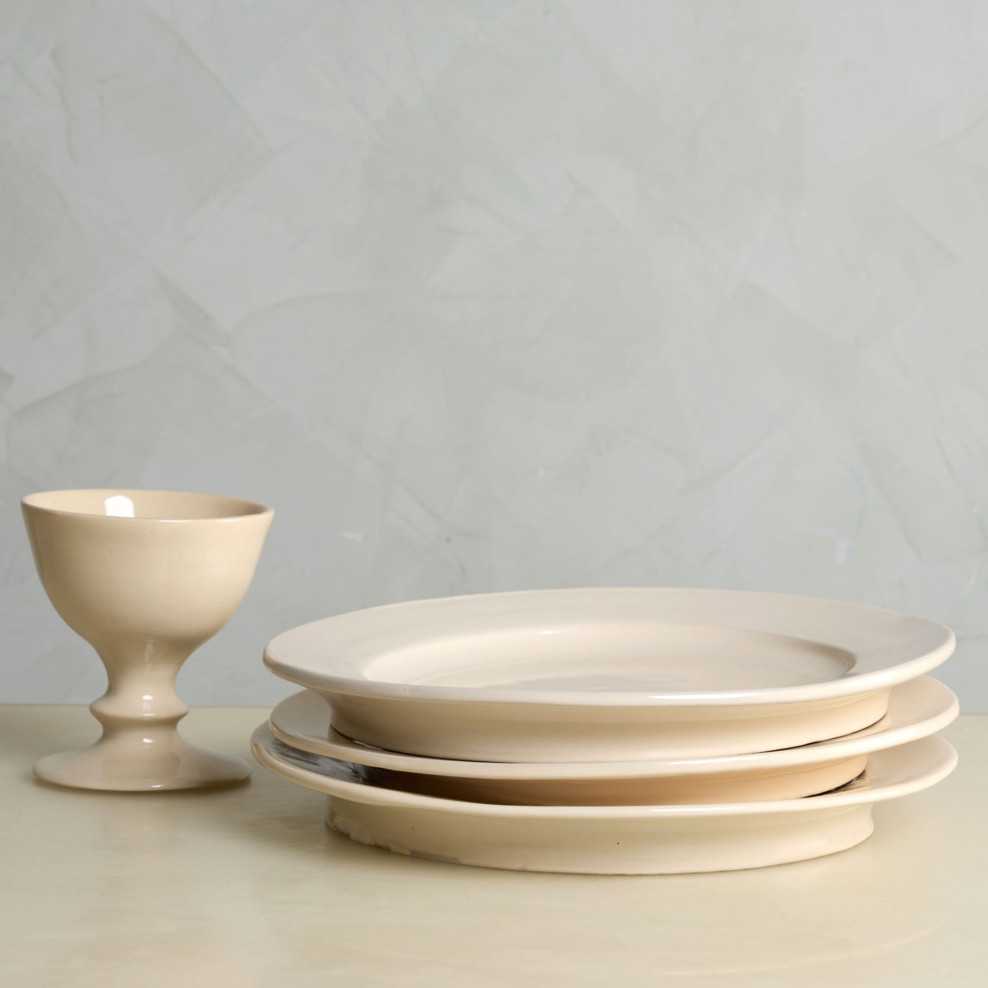 Snow White Plates lead-free and non-toxic glaze