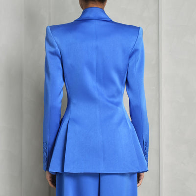 ALEX PERRY Blue Arlo tailored fitted Blazer