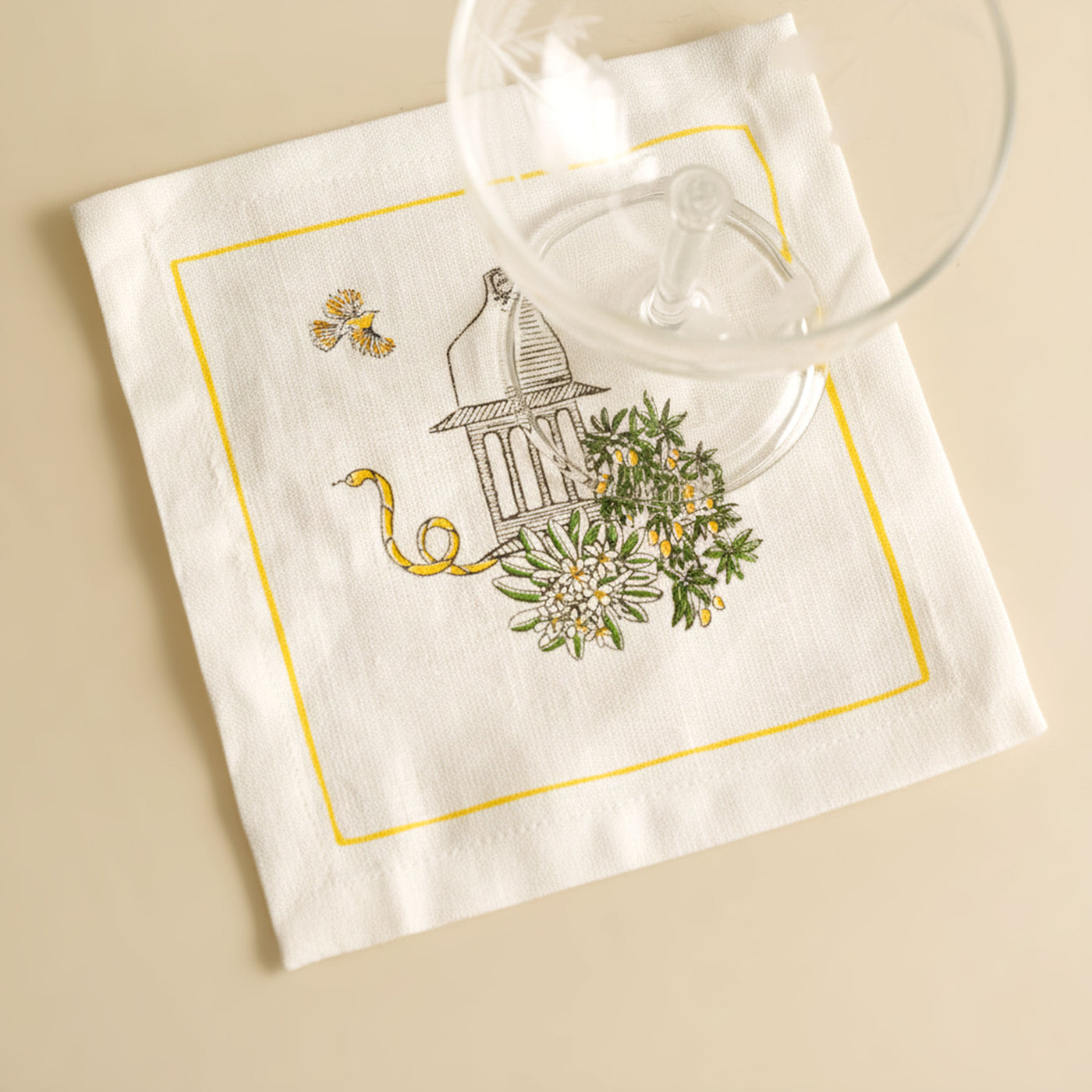  Cocktail Napkin artchives le mill