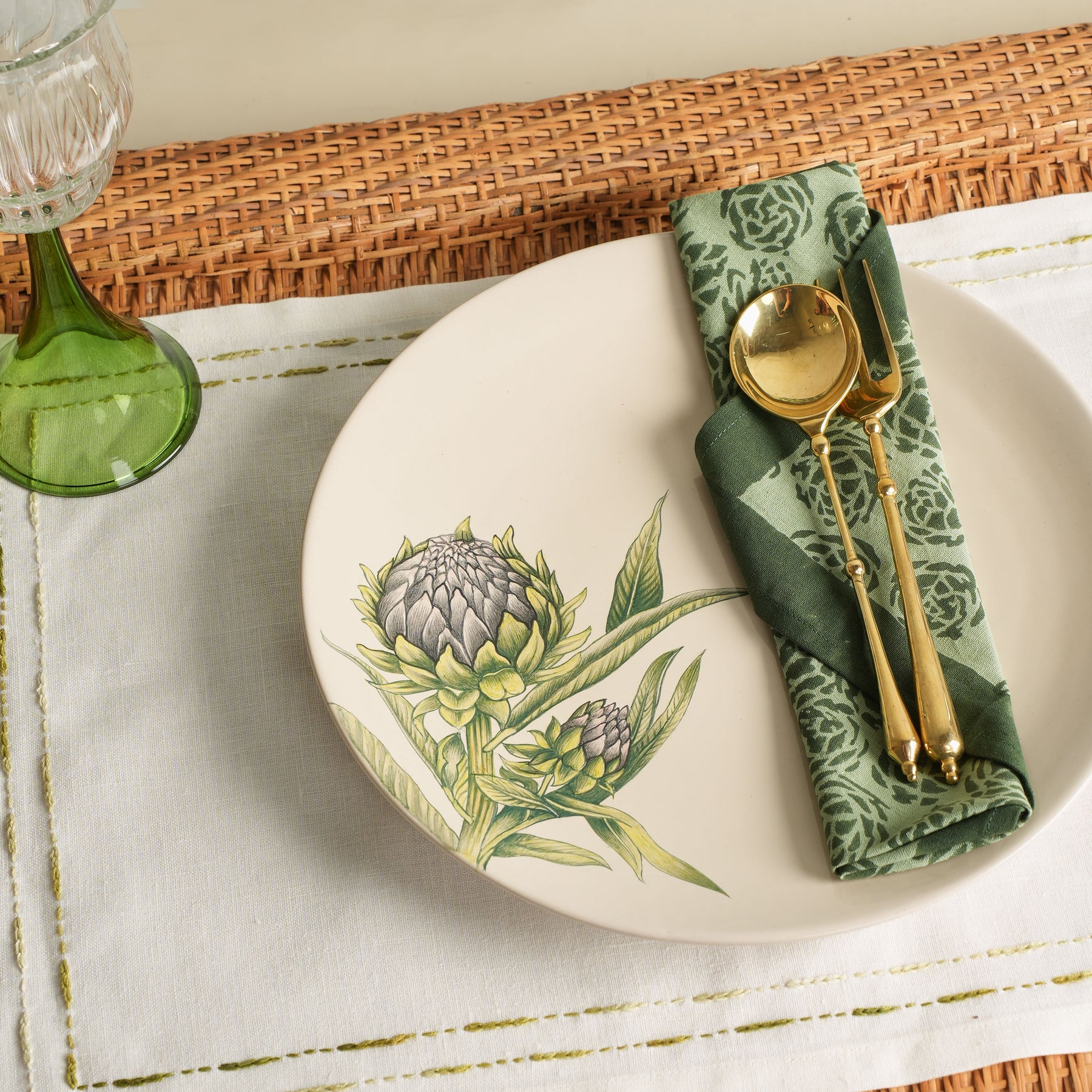 Khanoom Artichoke Dinner Plate