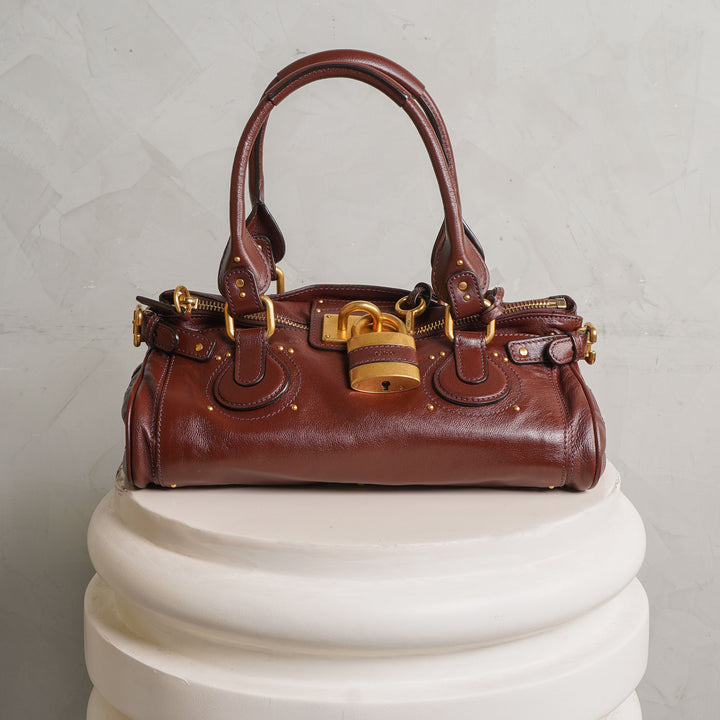 Paddington leather shoulder bag - Chloe