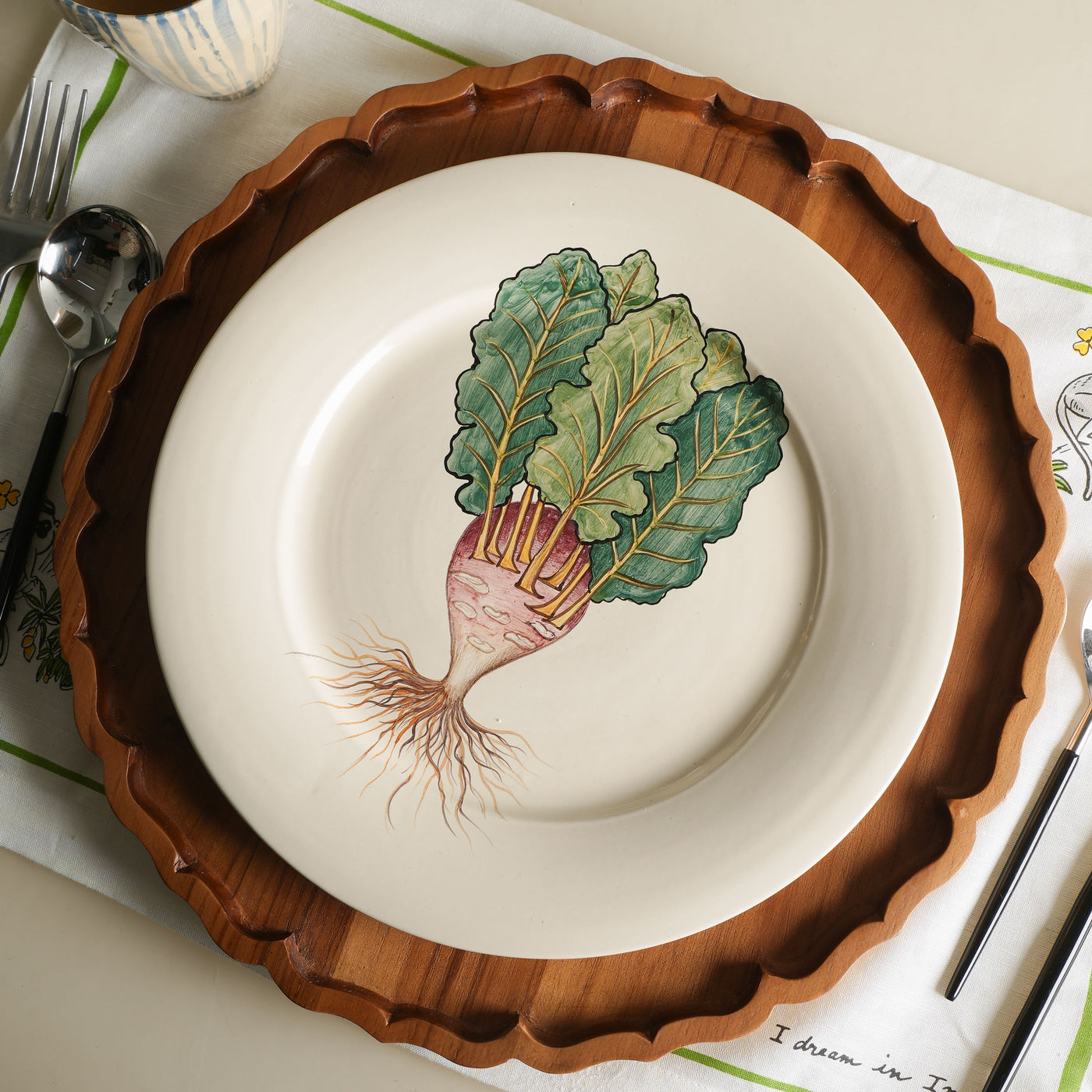 Beatroot Dinner Plate