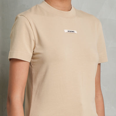 Jacquemus Gros Grain T shirt Half sleeves