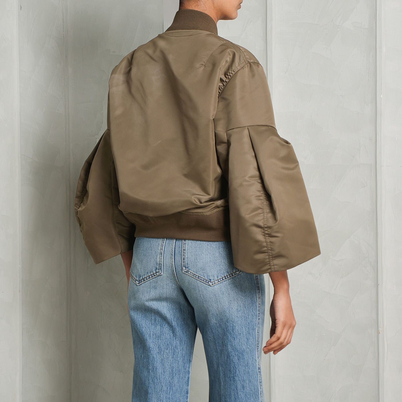 Sacai Beige Twill Blouson