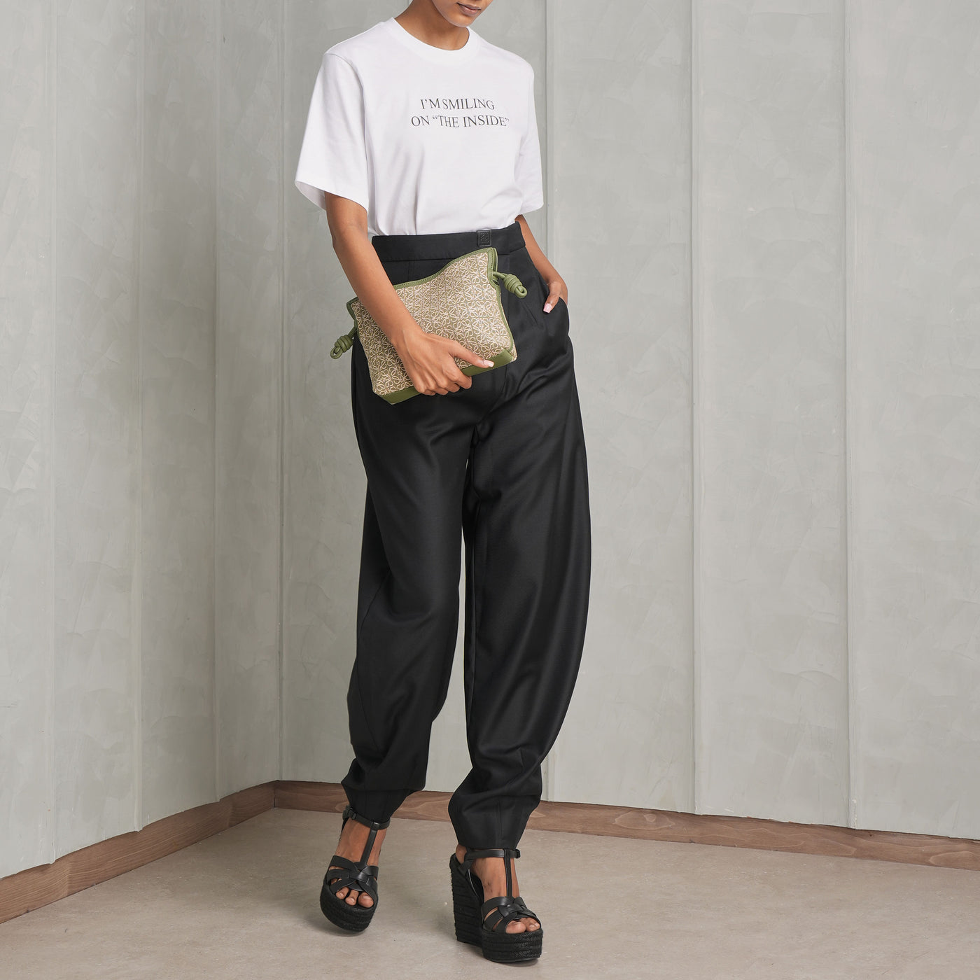 Balloon Tapered Trousers