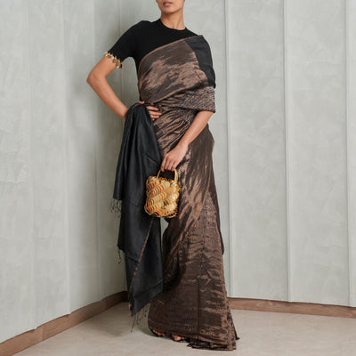 Studio Medium Metallic Handsfree Sari