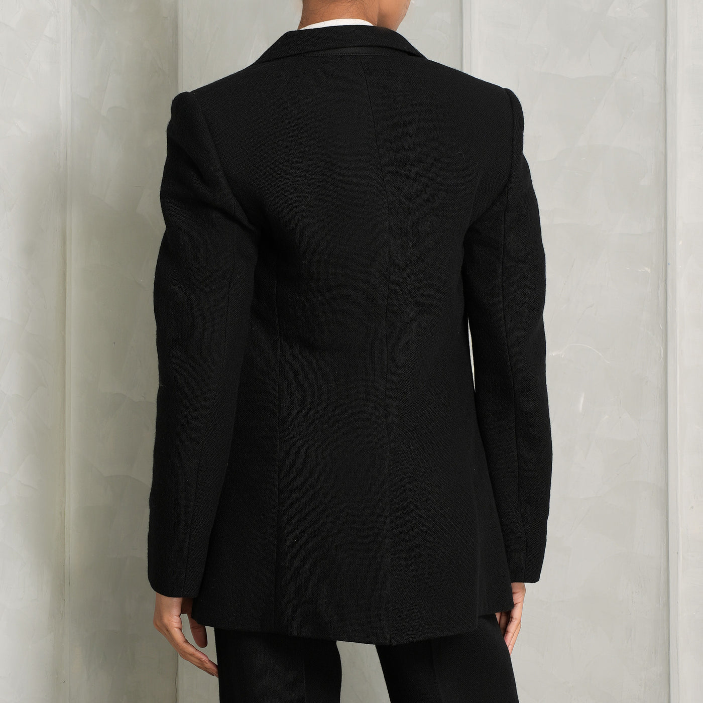CHLOÉ black knit jacket