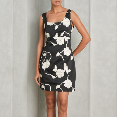 3D Flower Mini Dress