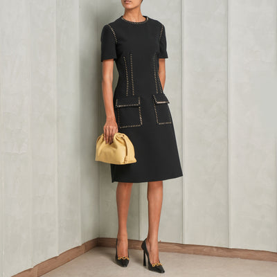 Embellished Cady Dress