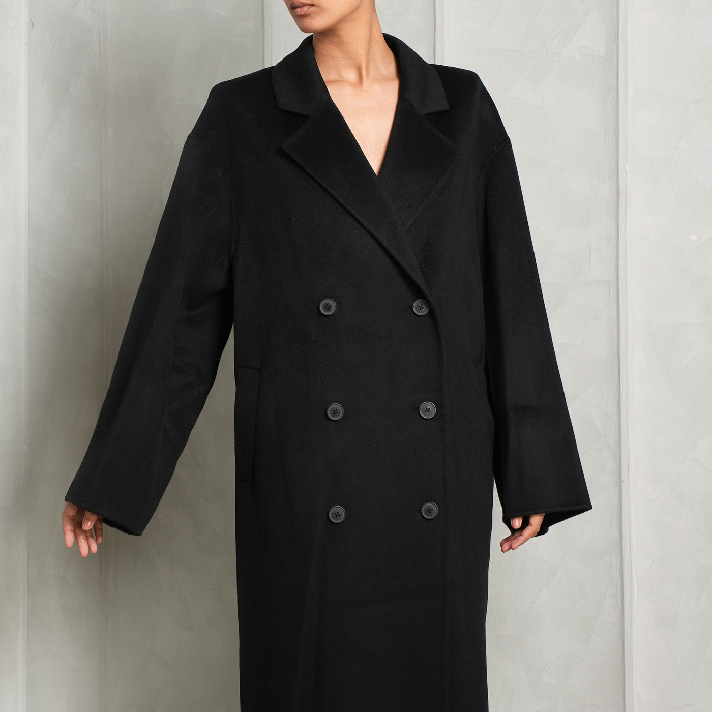 LOULOU STUDIO double breasted wool coat