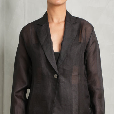 Blazer & Tiger Print Pant Set