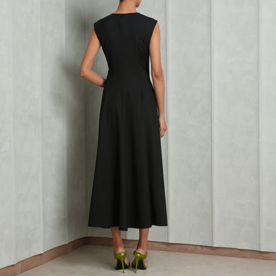 Scooped Panel Dress