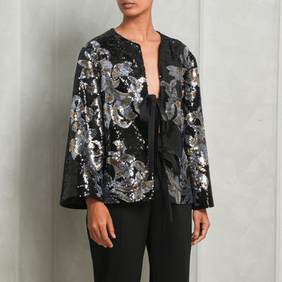 Elie Saab Sequins Embroidered Jacket for Women