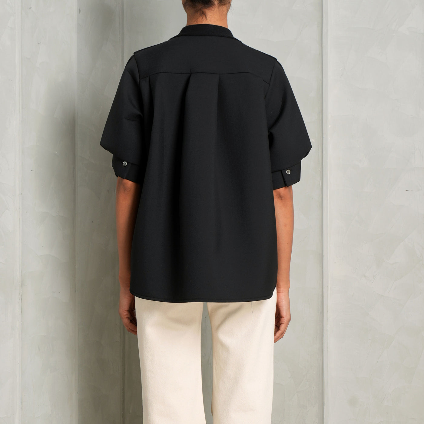 Suiting Mix Knit Cardigan