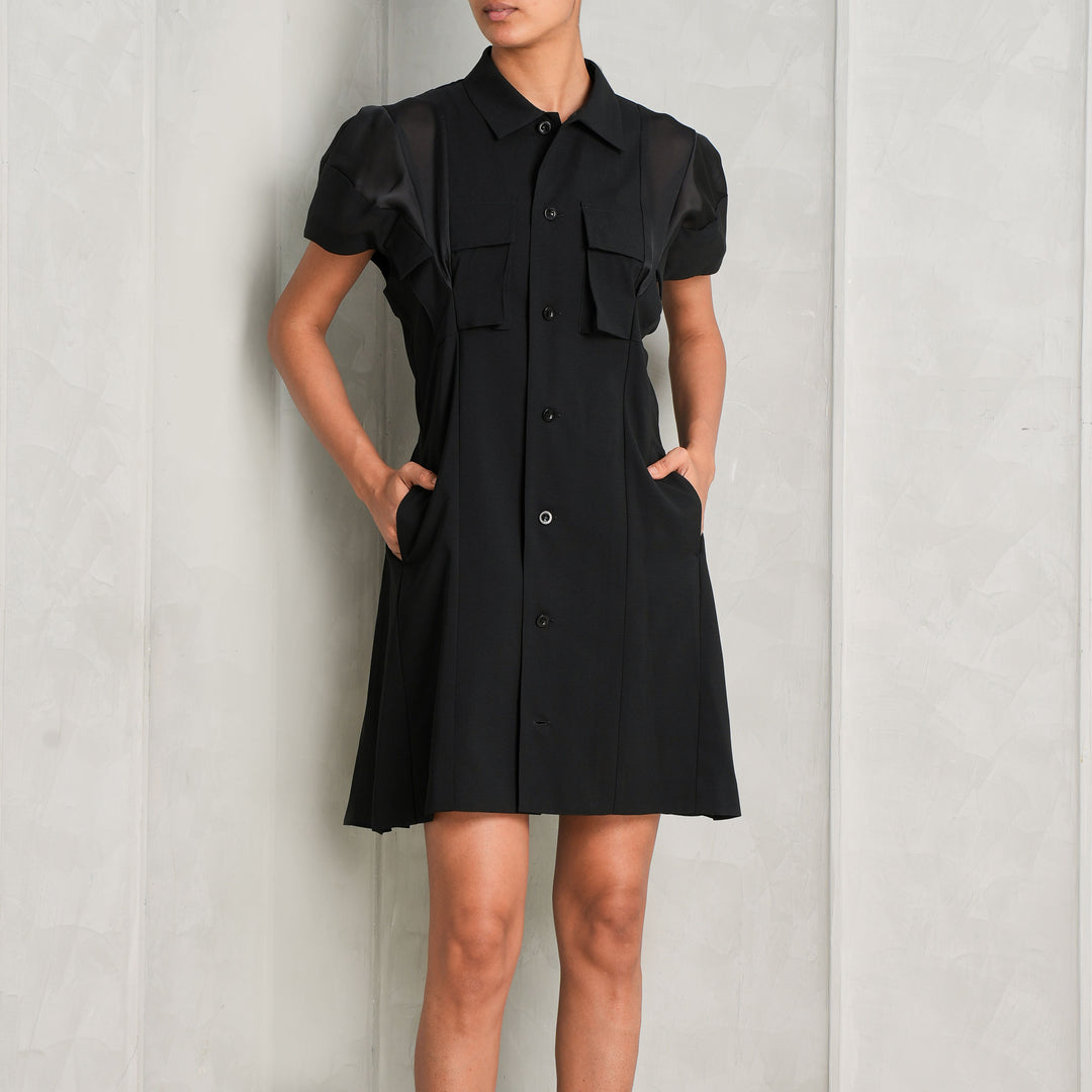 Wool Suiting Dress | Sacai | Le Mill
