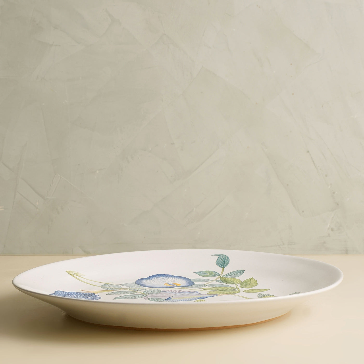 Blue Pea Dinner Plate