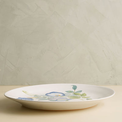 Blue Pea Dinner Plate