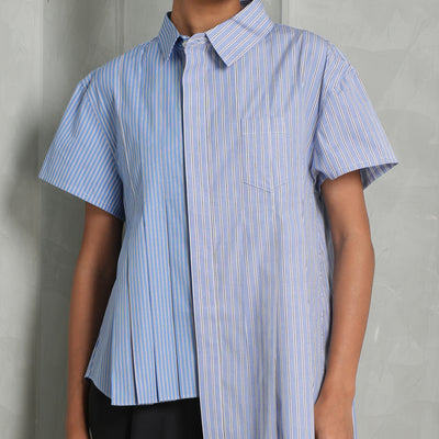 Poplin Asymmetric Shirt