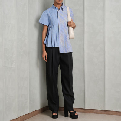 Poplin Asymmetric Shirt