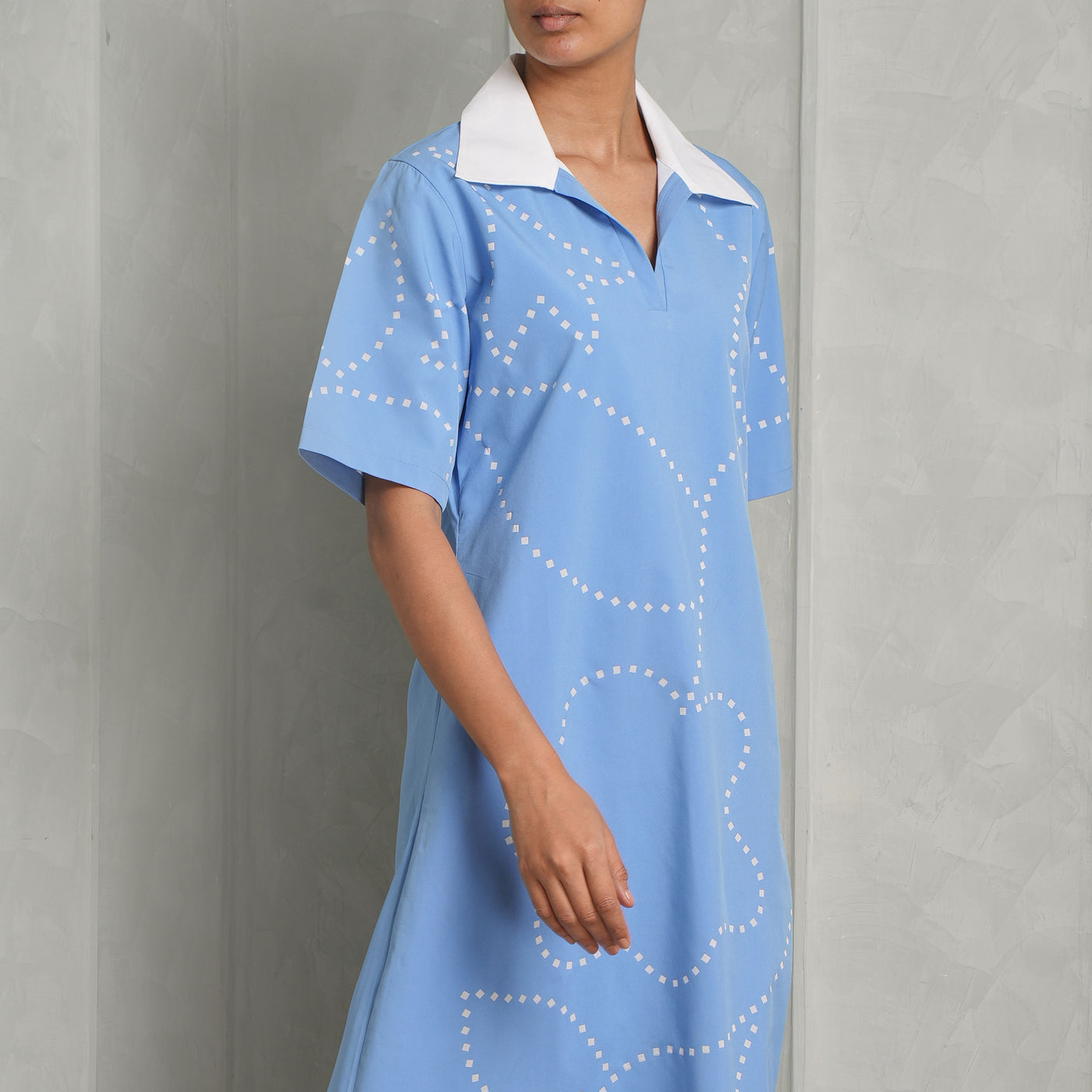 ECHO STUDIO Flora Dress cotton satin