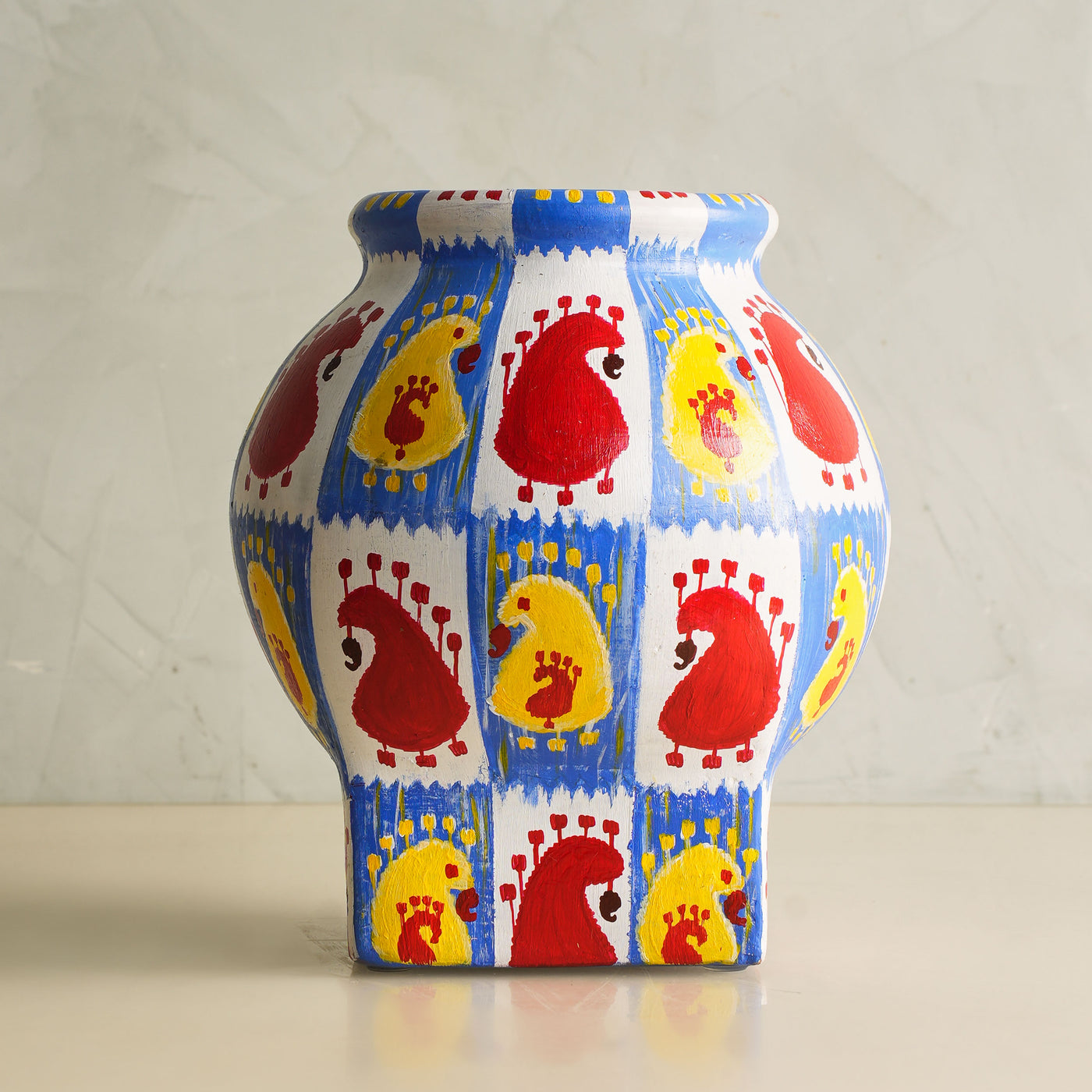 Multicolor Hand Painted Matka