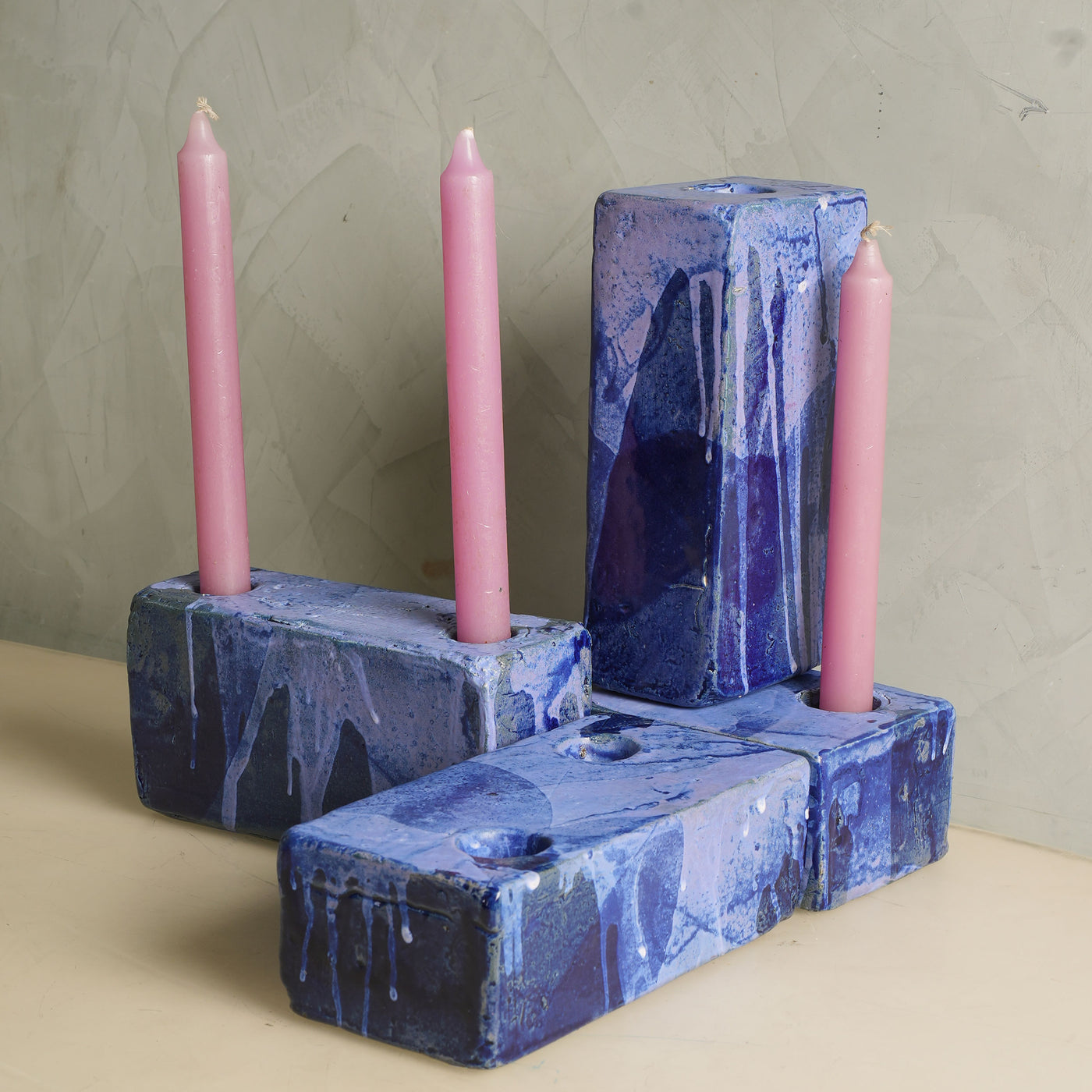 Brick Candle Stand