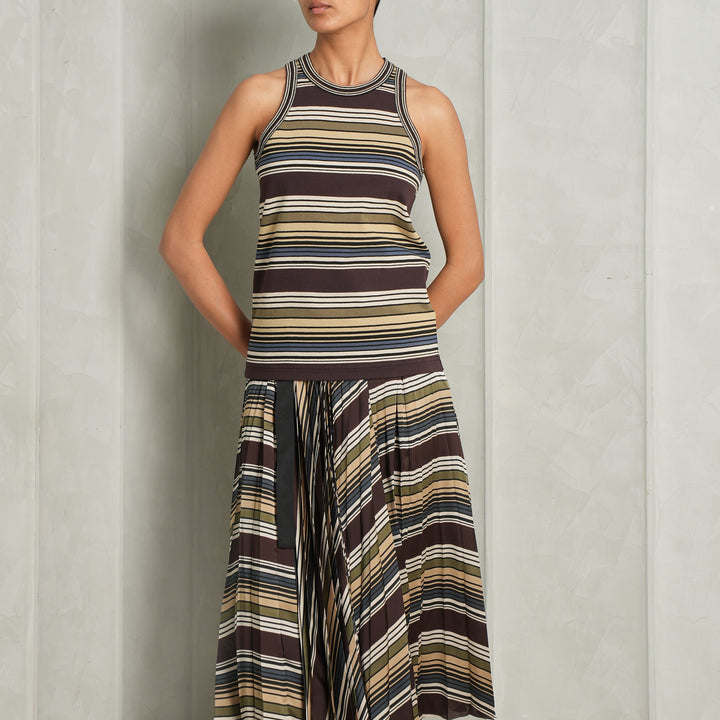 Horizontal Stripe Tank Top | Sacai | Le Mill
