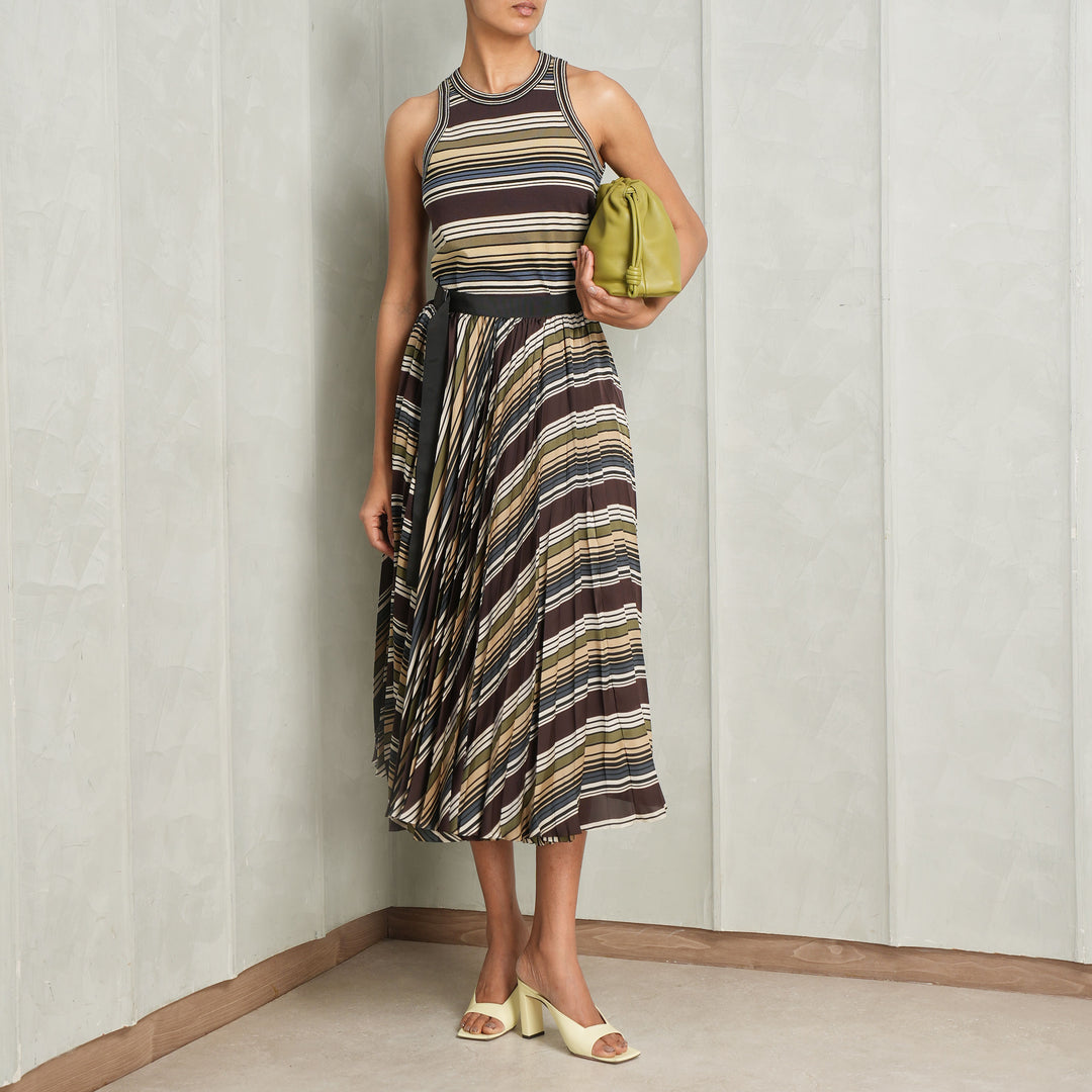 sacai 25SS 新品 121,000円 Poplin Knit Dress Poplin Dress | sacai Official Store サカイ オフィシャル