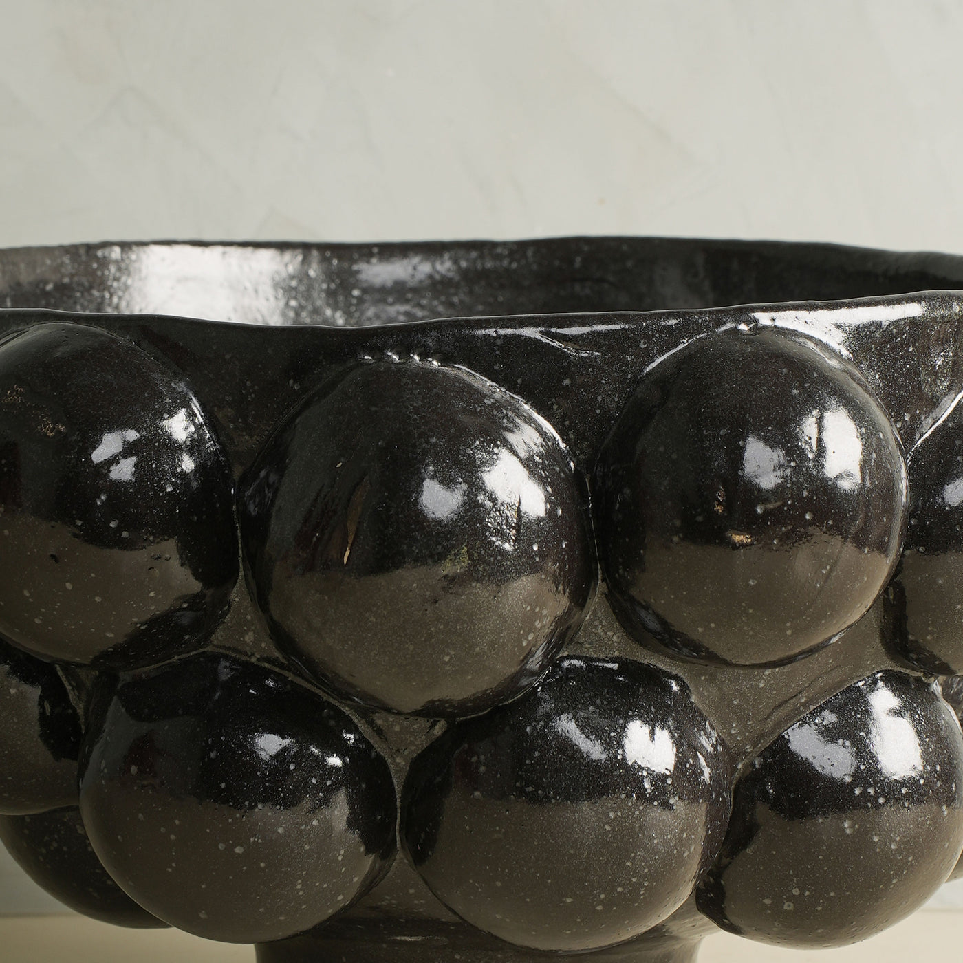 Bubble Fruit Bowl Black