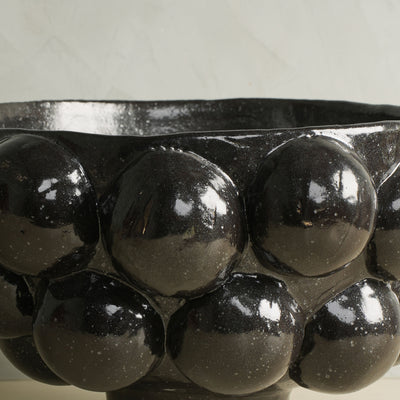 Bubble Fruit Bowl Black
