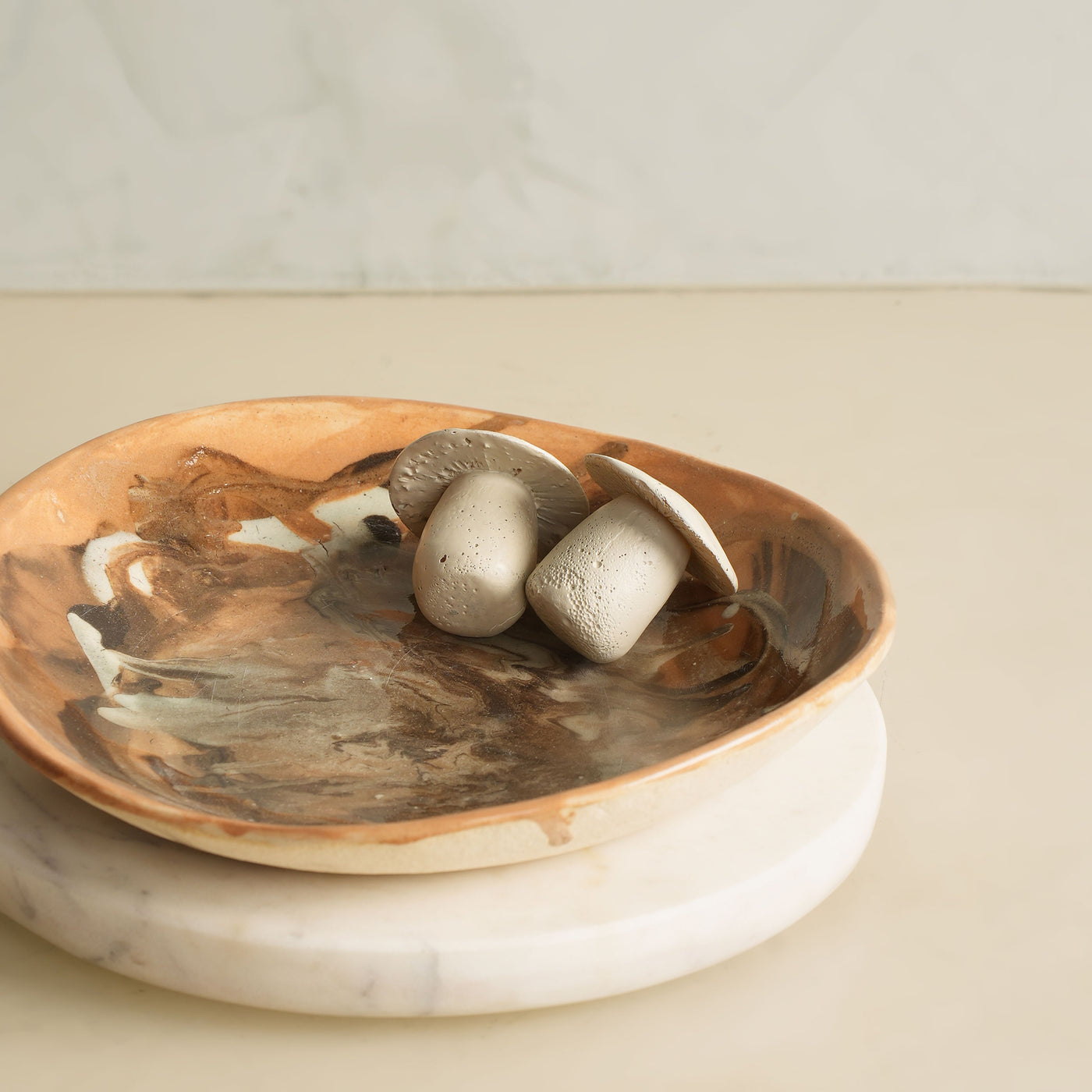 Burnt Butter Glaze Plates