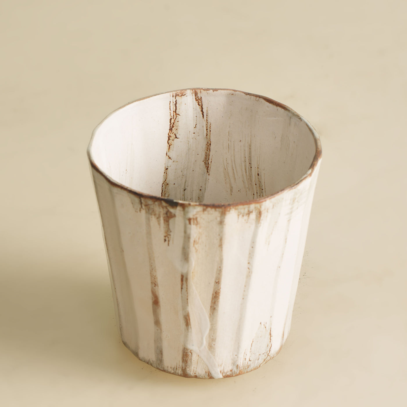 Butter Milk Wash Glaze Tumbler