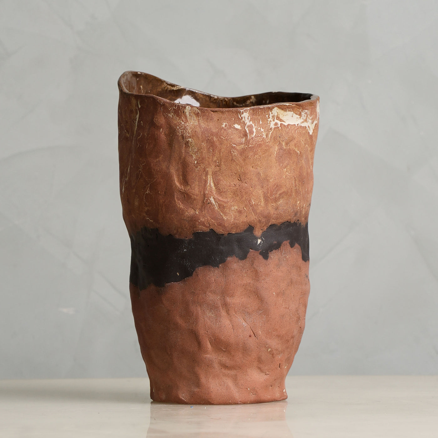 Earthy Cylinder Vase