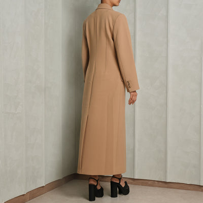 Simkhai Silvia Beige Tailored Coat