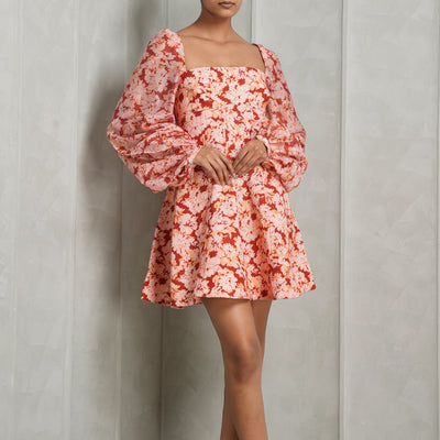 ACLER floral printed cotton ardanary dress